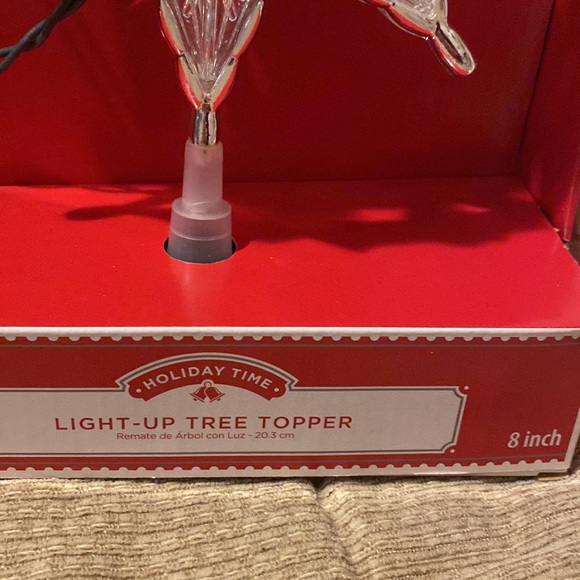 🌟NWT Holiday Time Light Up Star Tree Topper - Picture 5 of 11